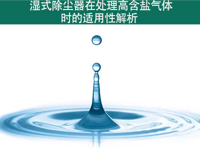 湿式除尘器在处理高含盐气体时的适用性如何？